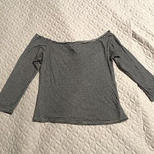 Mossimo off the shoulder crop top
